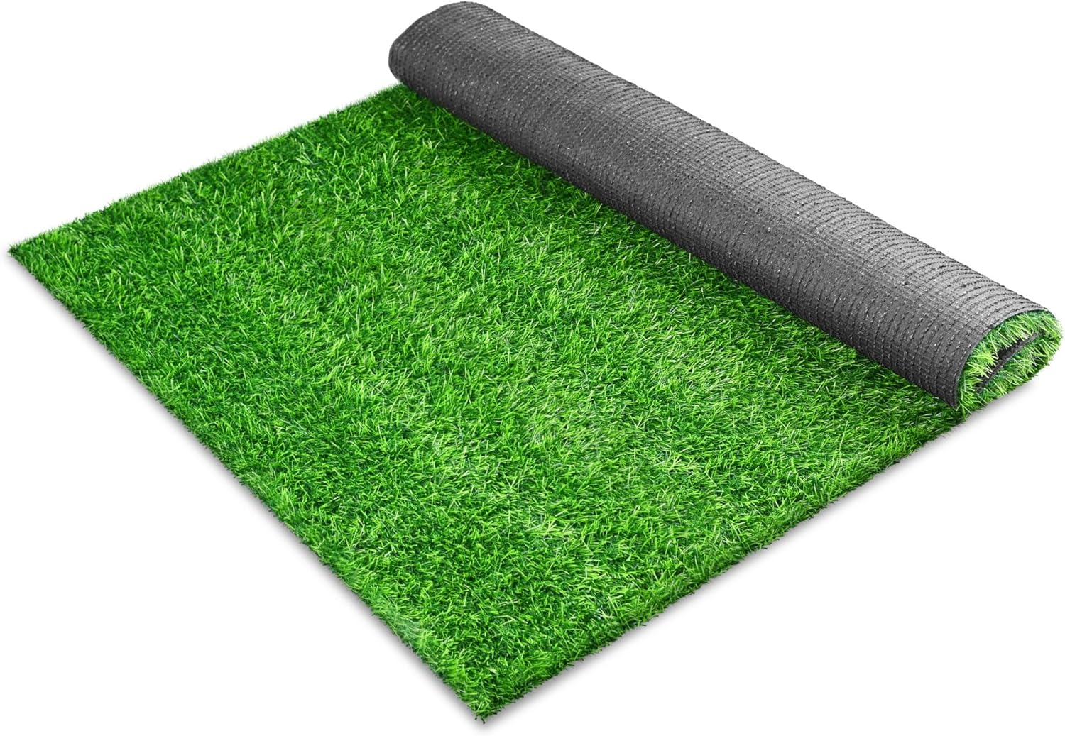 Artificial Grass Rug, 48 x 36 Fake Grass Mat for Dogs, Washable Dog Potty Training Grass Pee Pads with Drainage Holes, Large Green Turf Rugs for Patio, Outdoor, Indoor